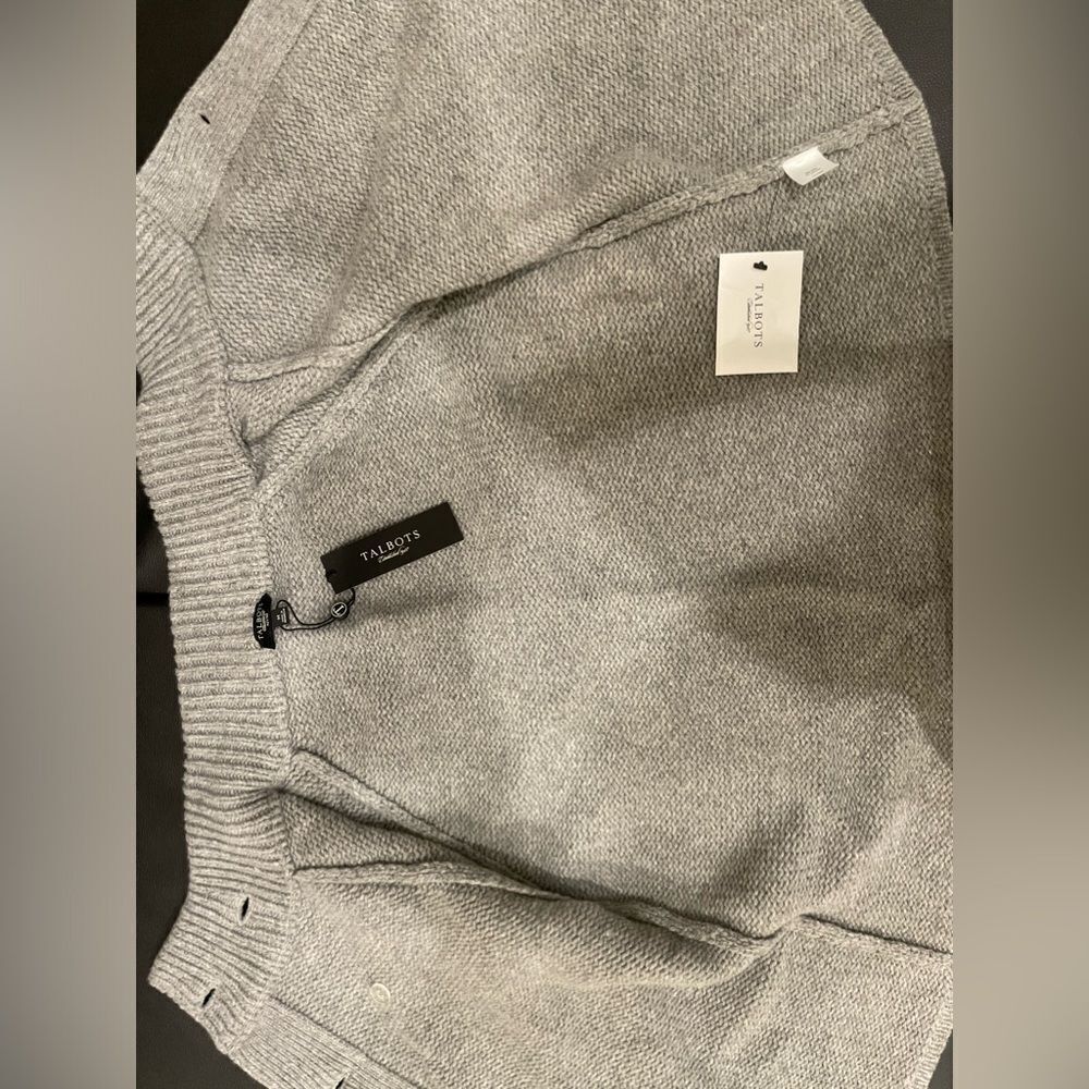 TALBOTS Wool/Cashmere Cardigan - Picture 5 of 14